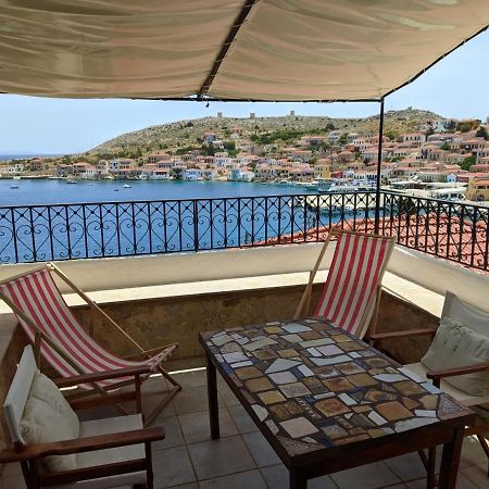 Rosalia Apartments Chalki Town Exterior foto