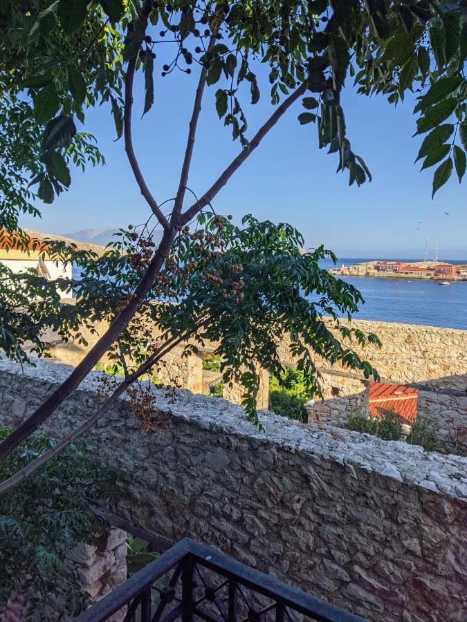 Rosalia Apartments Chalki Town Exterior foto